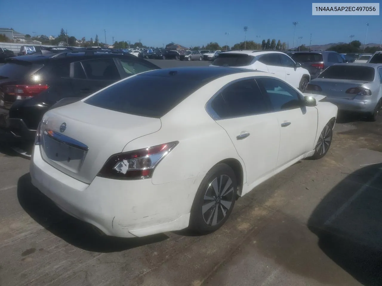 2014 Nissan Maxima S VIN: 1N4AA5AP2EC497056 Lot: 73544974