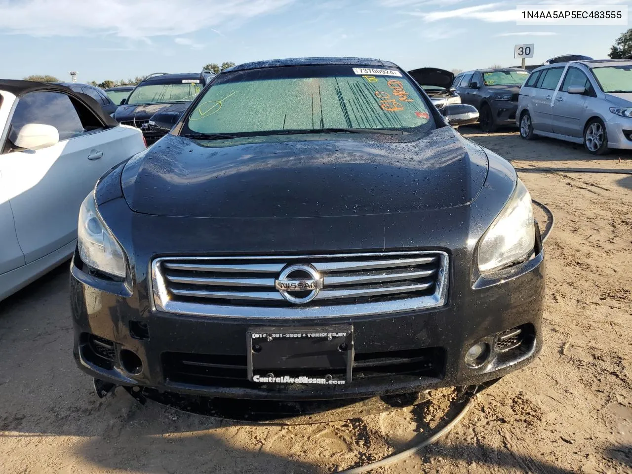 2014 Nissan Maxima S VIN: 1N4AA5AP5EC483555 Lot: 73700924