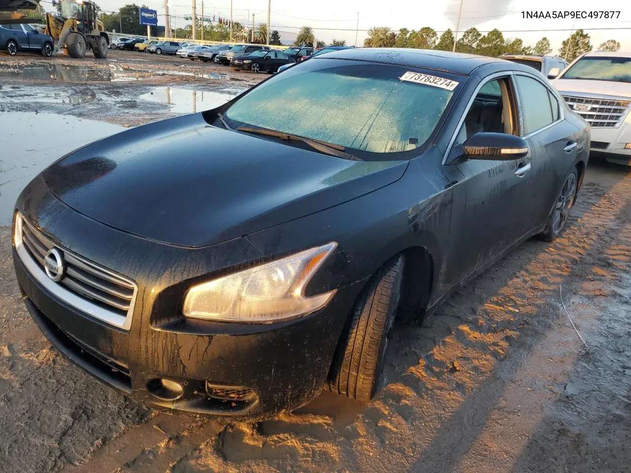 2014 Nissan Maxima S VIN: 1N4AA5AP9EC497877 Lot: 73783274