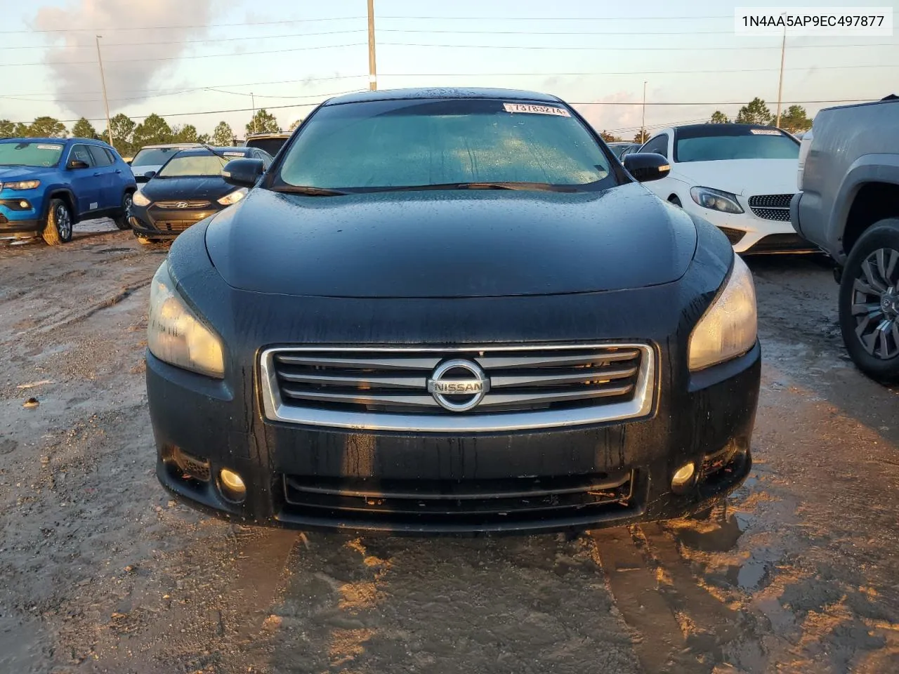 2014 Nissan Maxima S VIN: 1N4AA5AP9EC497877 Lot: 73783274