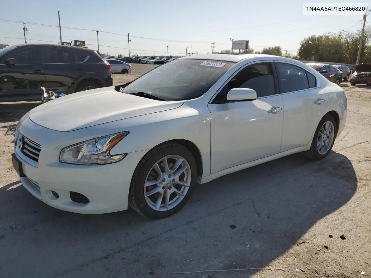 2014 Nissan Maxima S VIN: 1N4AA5AP1EC466820 Lot: 73831724