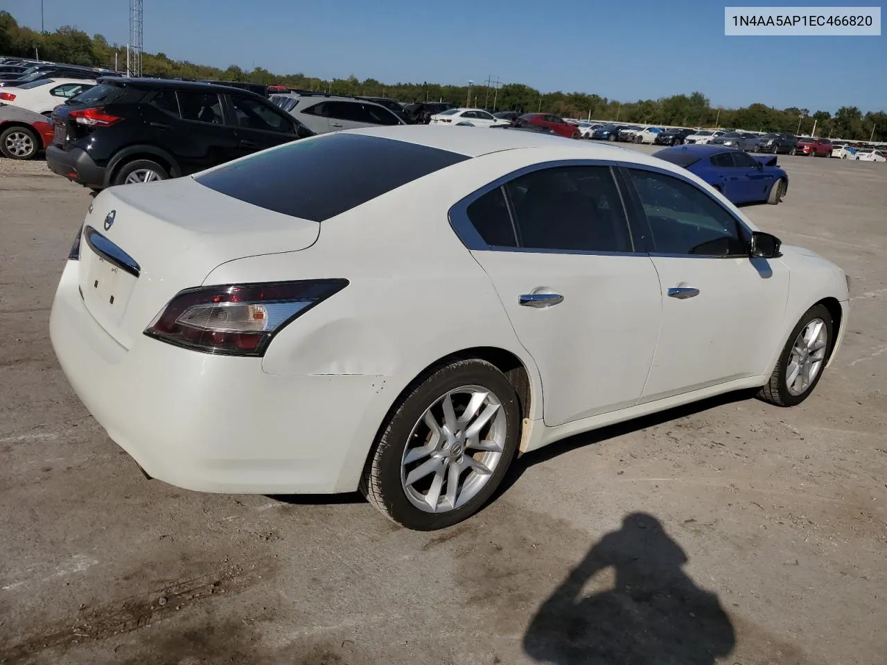 2014 Nissan Maxima S VIN: 1N4AA5AP1EC466820 Lot: 73831724