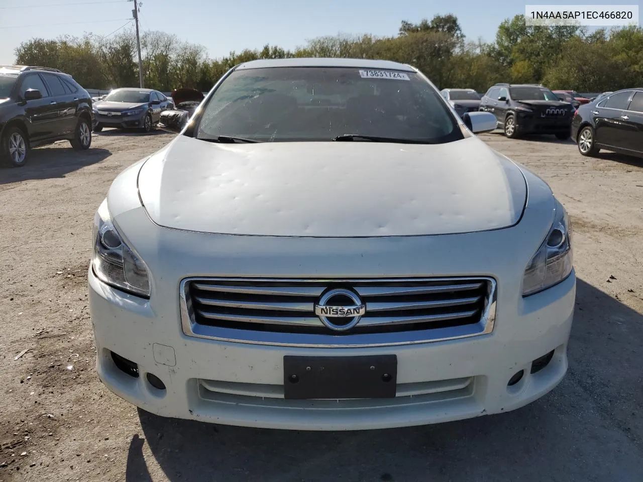 2014 Nissan Maxima S VIN: 1N4AA5AP1EC466820 Lot: 73831724