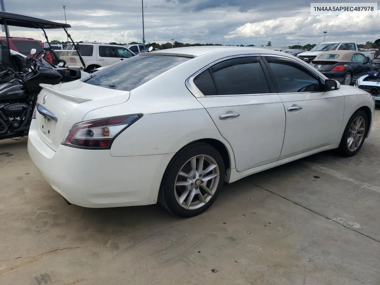 2014 Nissan Maxima S VIN: 1N4AA5AP9EC487978 Lot: 74174314