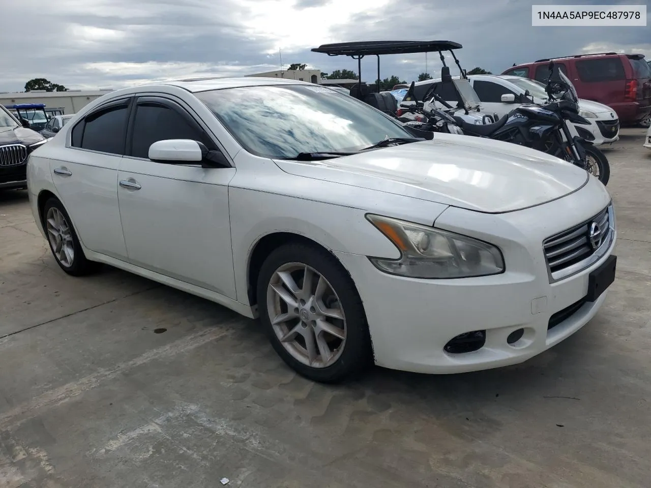 1N4AA5AP9EC487978 2014 Nissan Maxima S