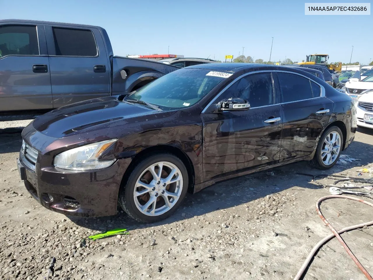 1N4AA5AP7EC432686 2014 Nissan Maxima S