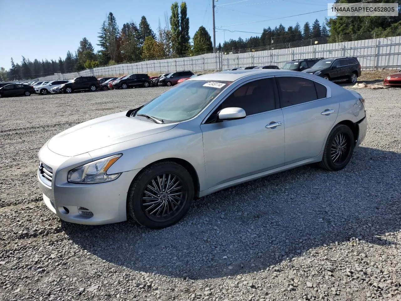 2014 Nissan Maxima S VIN: 1N4AA5AP1EC452805 Lot: 74349114