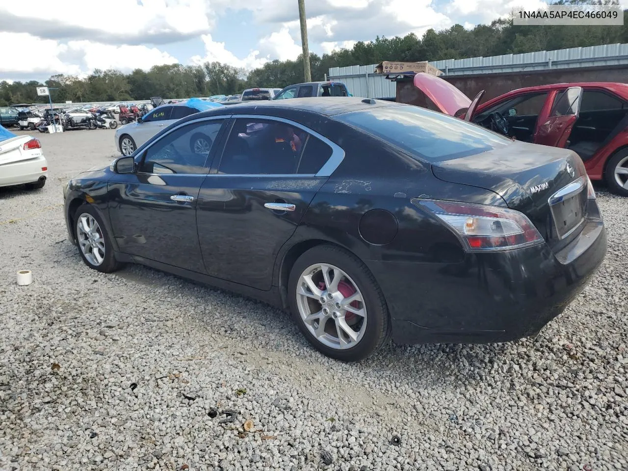 2014 Nissan Maxima S VIN: 1N4AA5AP4EC466049 Lot: 74469774