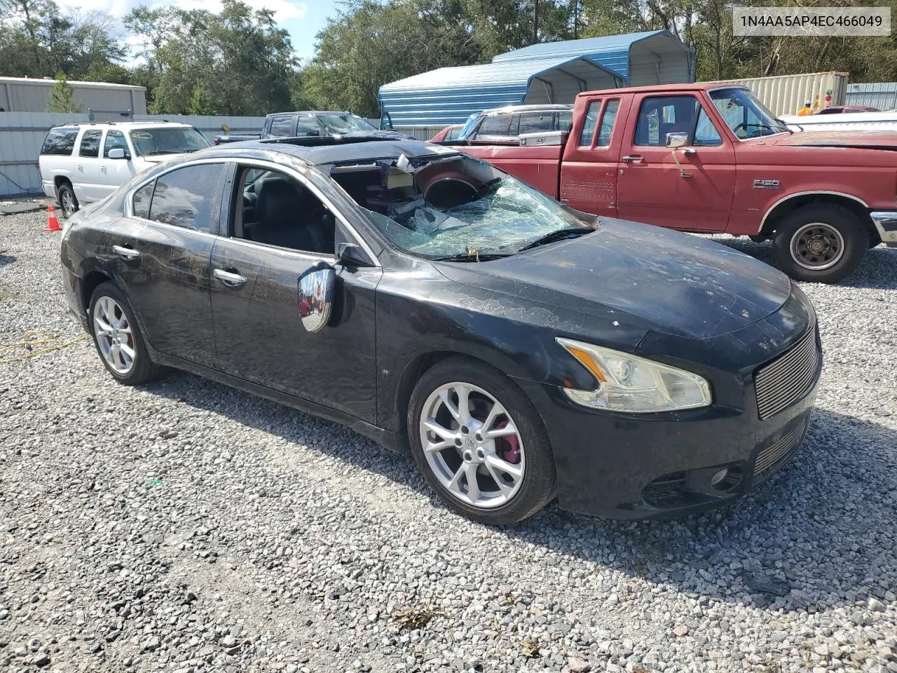 2014 Nissan Maxima S VIN: 1N4AA5AP4EC466049 Lot: 74469774