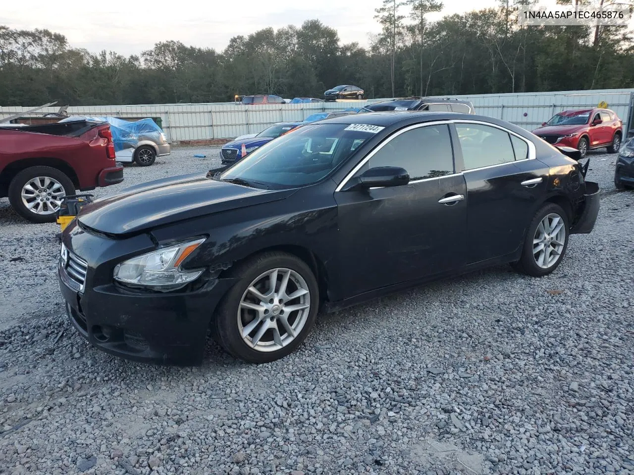 2014 Nissan Maxima S VIN: 1N4AA5AP1EC465876 Lot: 74717244