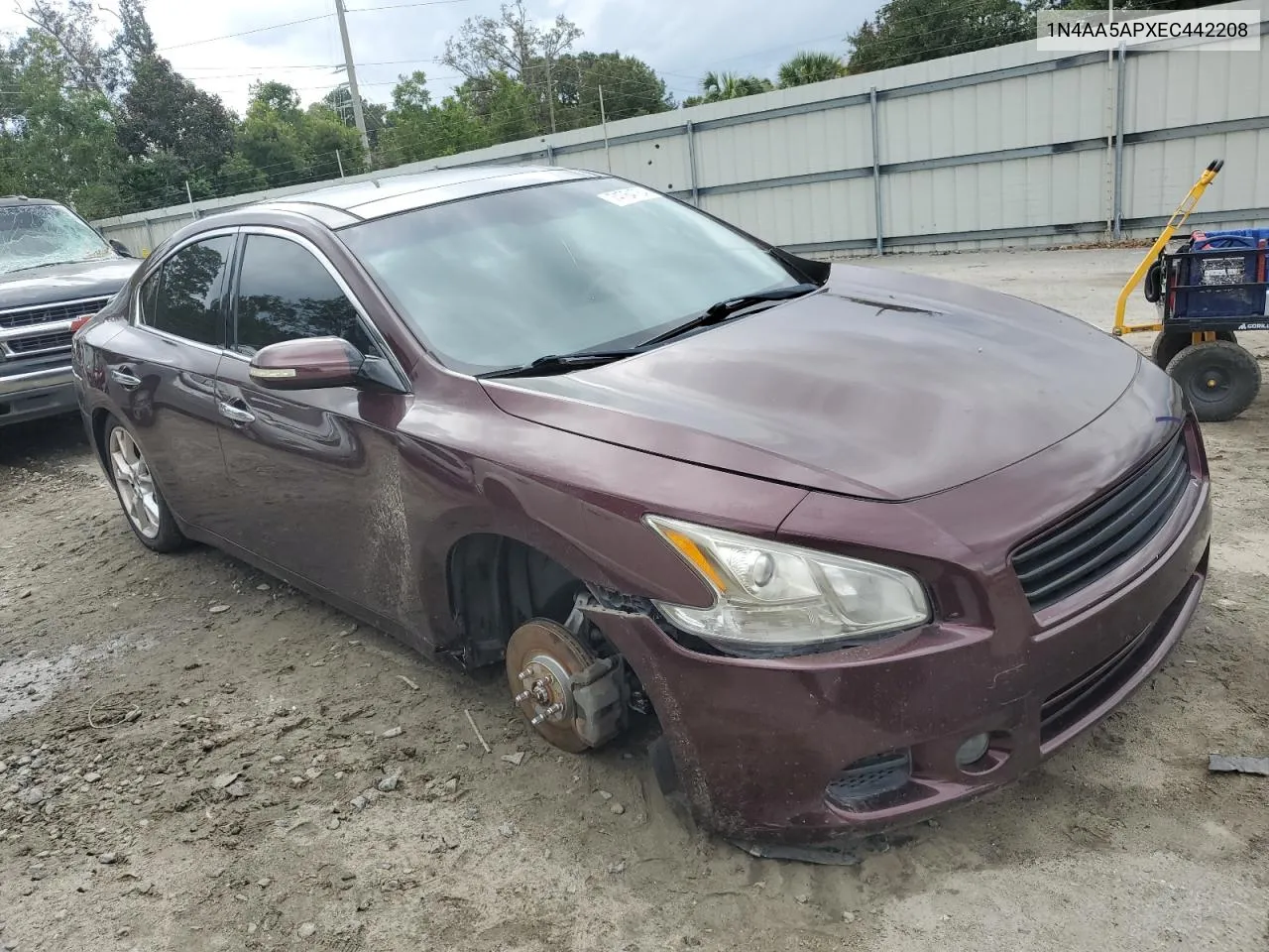 2014 Nissan Maxima S VIN: 1N4AA5APXEC442208 Lot: 74764764