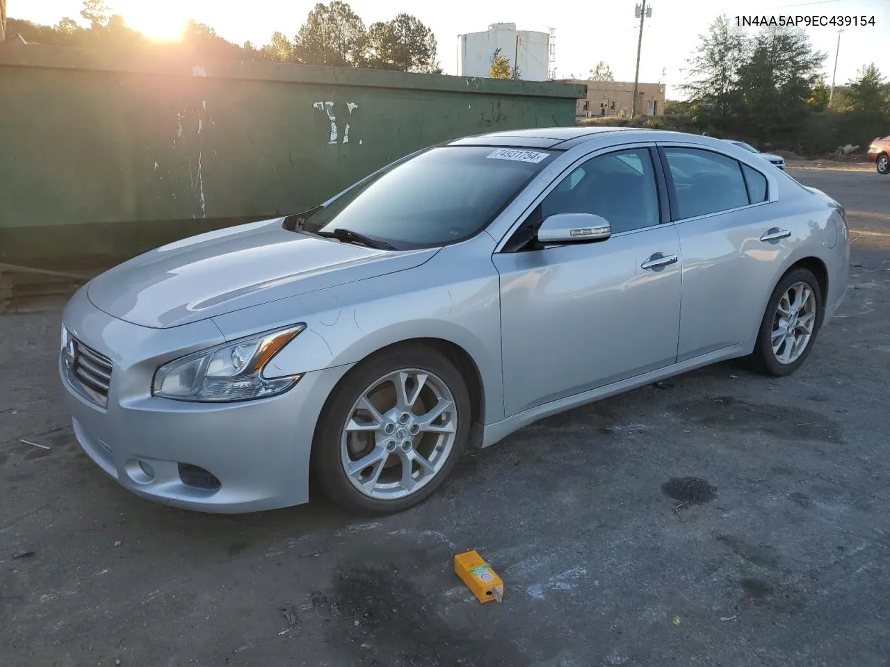 2014 Nissan Maxima S VIN: 1N4AA5AP9EC439154 Lot: 74931754