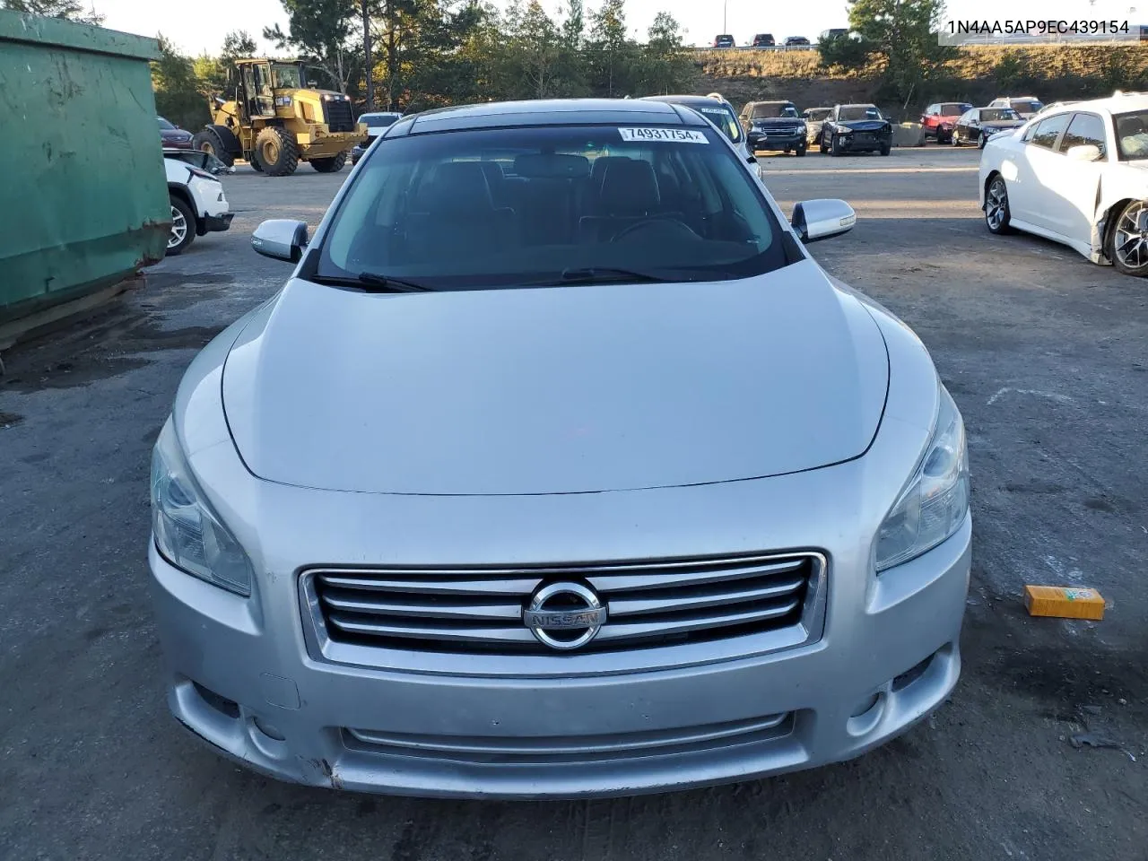 2014 Nissan Maxima S VIN: 1N4AA5AP9EC439154 Lot: 74931754