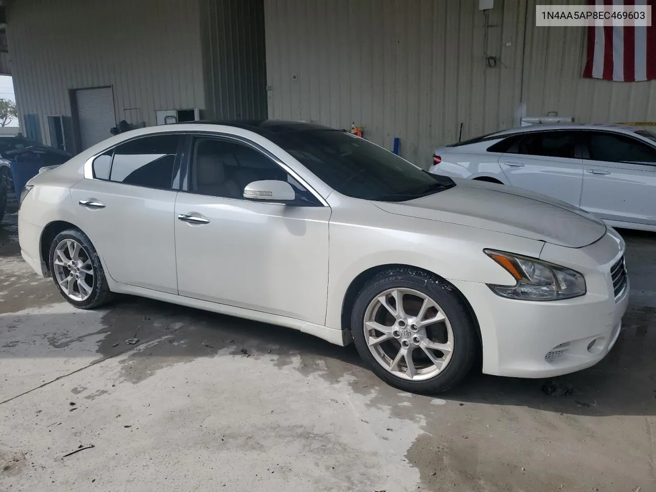 2014 Nissan Maxima S VIN: 1N4AA5AP8EC469603 Lot: 75002074