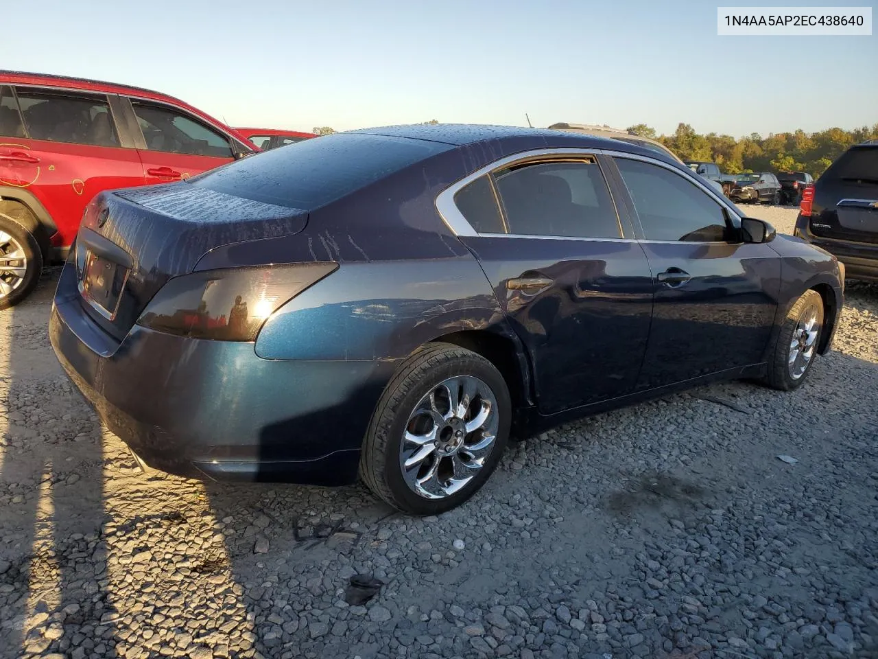 2014 Nissan Maxima S VIN: 1N4AA5AP2EC438640 Lot: 75440764