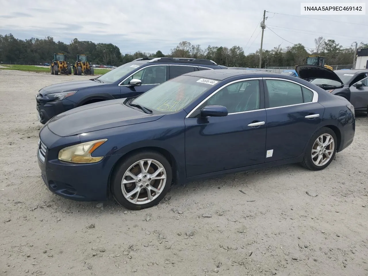 2014 Nissan Maxima S VIN: 1N4AA5AP9EC469142 Lot: 75506744