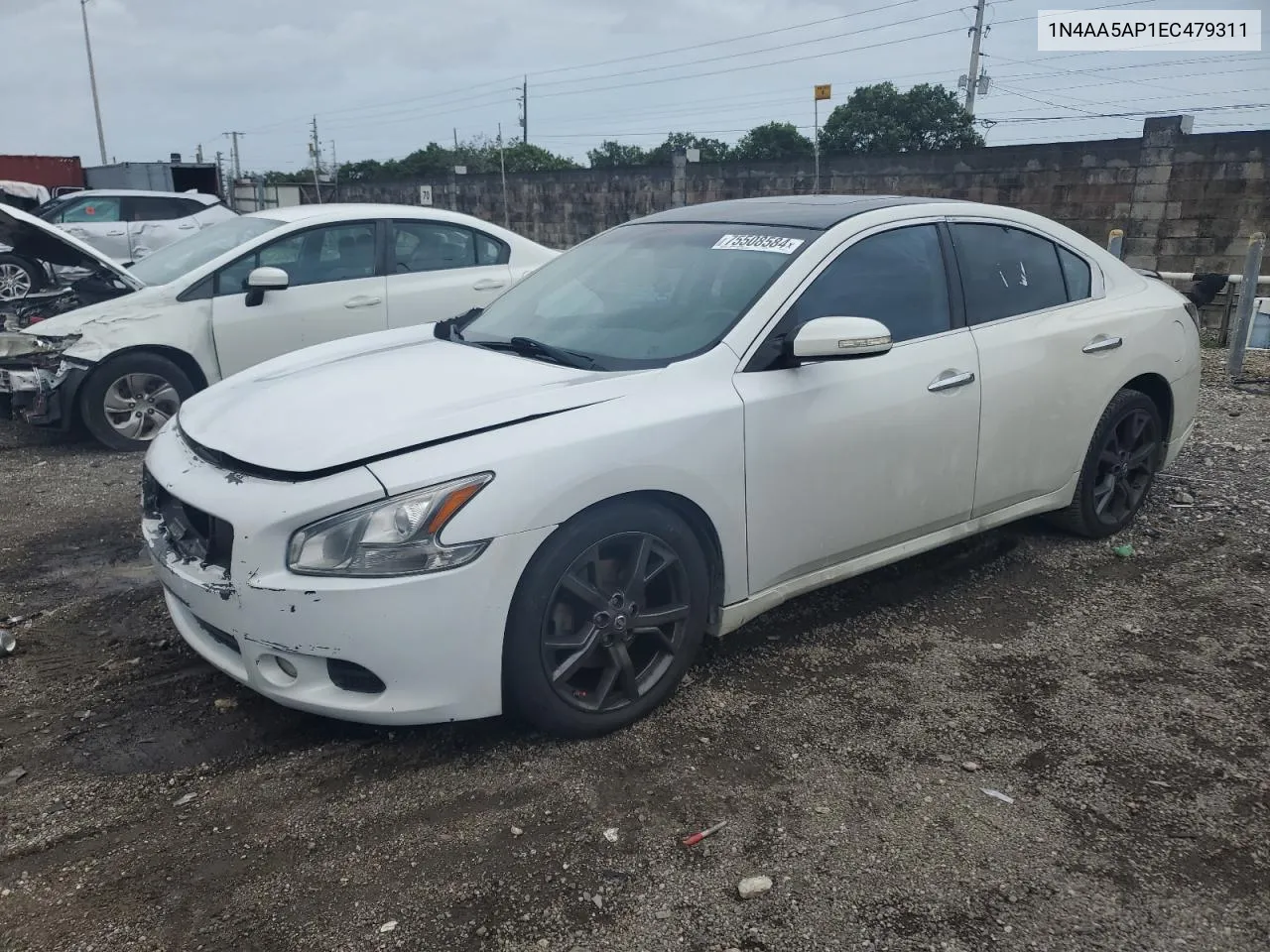 2014 Nissan Maxima S VIN: 1N4AA5AP1EC479311 Lot: 75508584