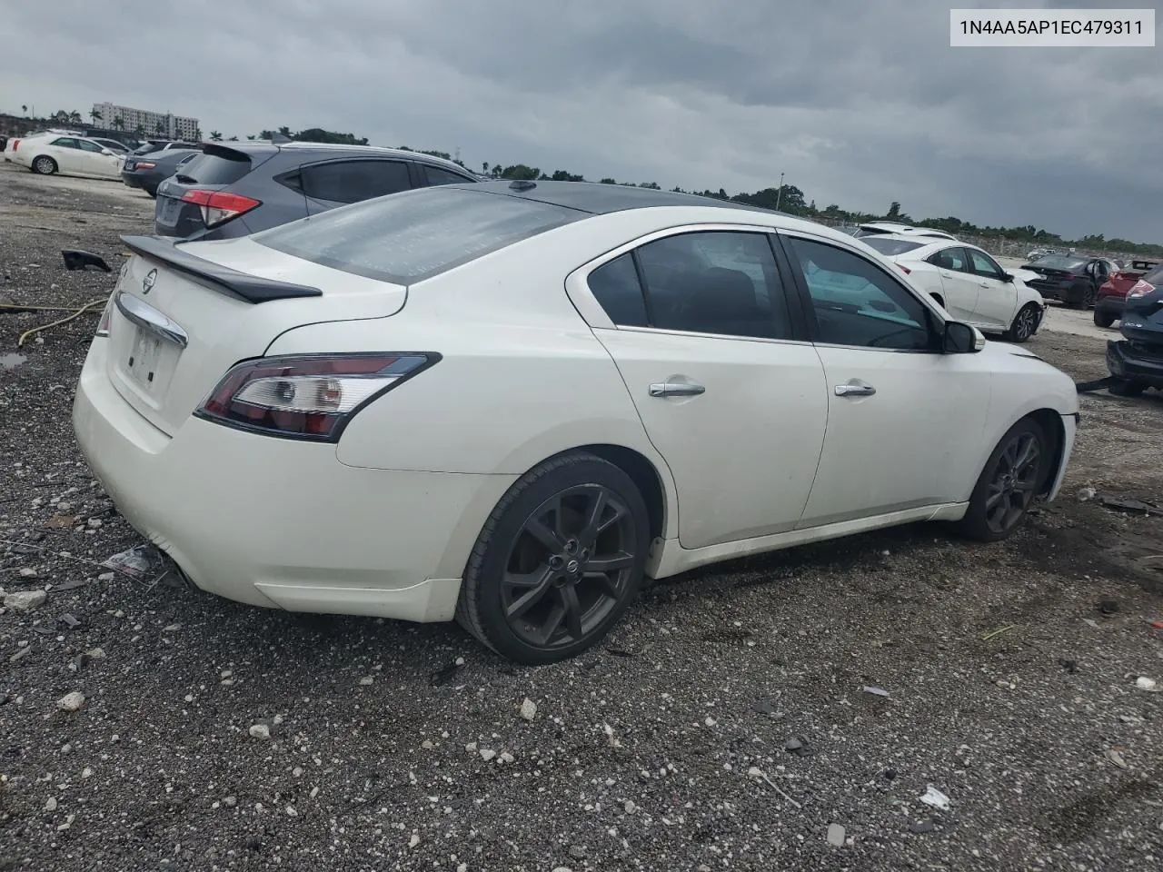 2014 Nissan Maxima S VIN: 1N4AA5AP1EC479311 Lot: 75508584