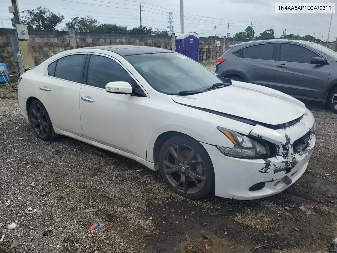 2014 Nissan Maxima S VIN: 1N4AA5AP1EC479311 Lot: 75508584