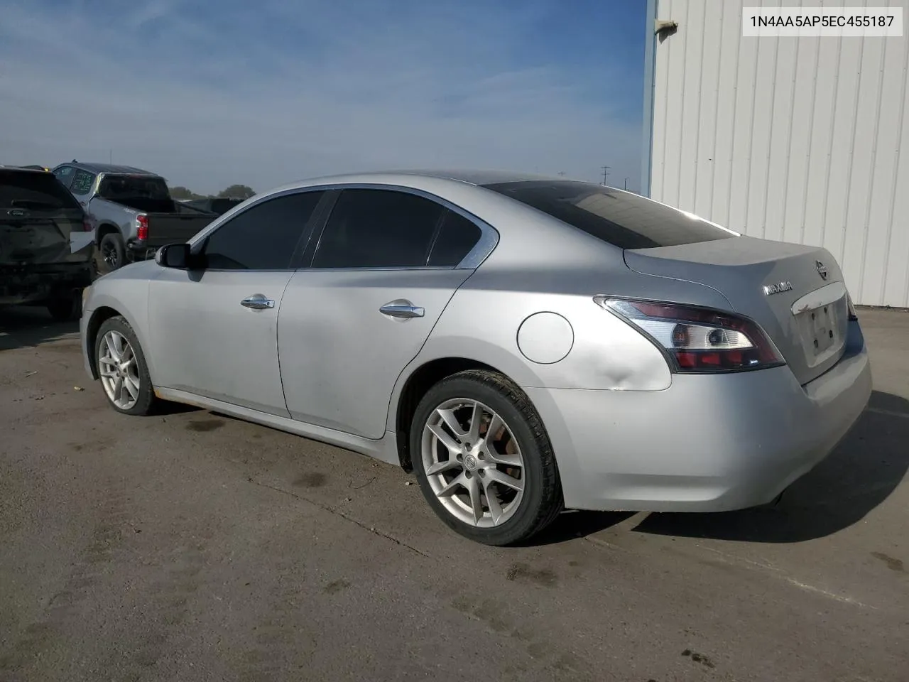 2014 Nissan Maxima S VIN: 1N4AA5AP5EC455187 Lot: 75513254