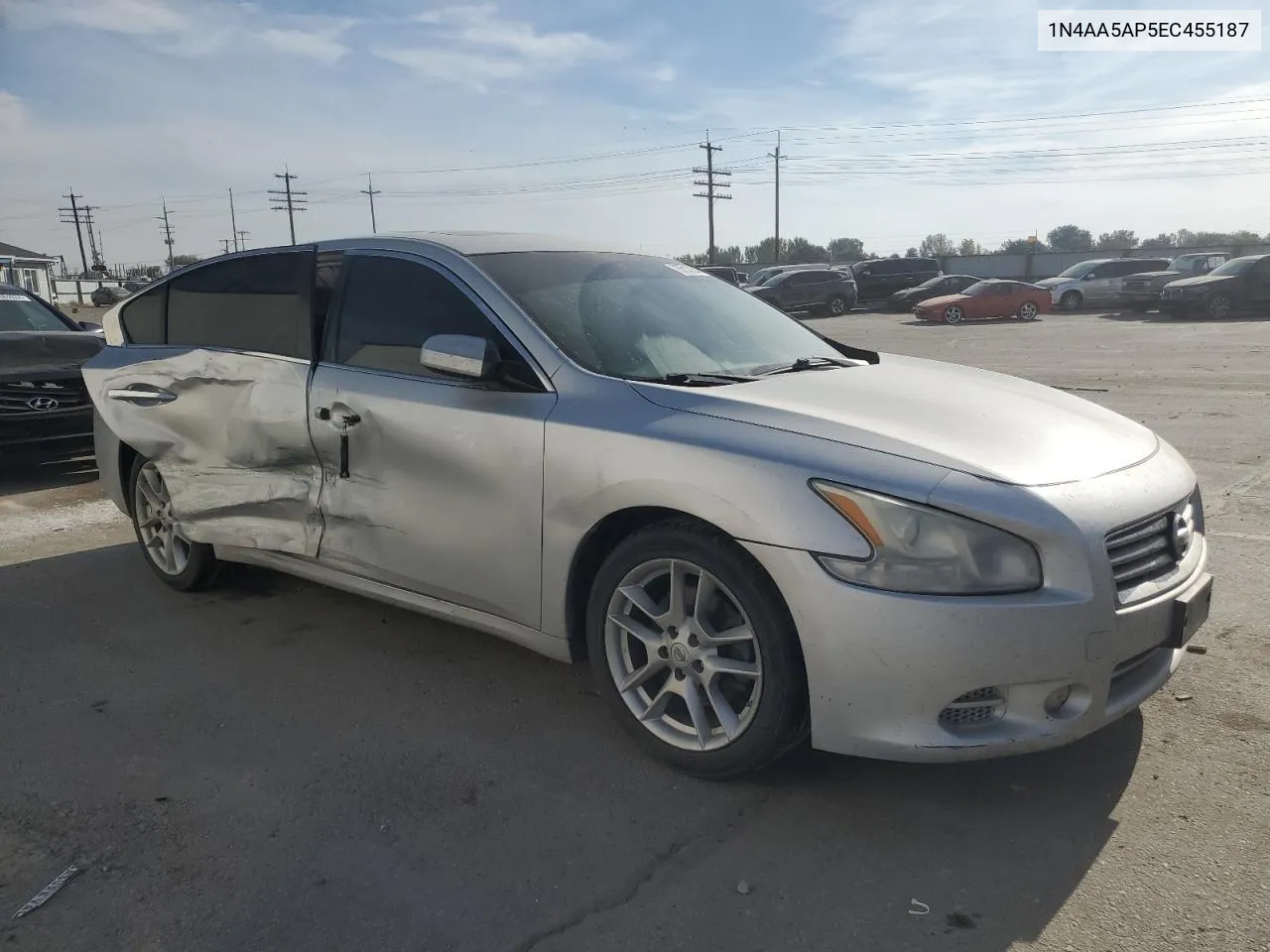 1N4AA5AP5EC455187 2014 Nissan Maxima S