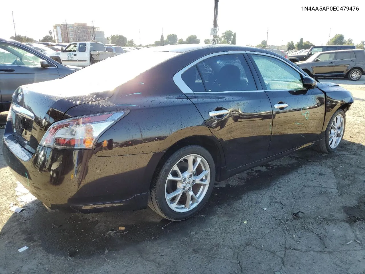 2014 Nissan Maxima S VIN: 1N4AA5AP0EC479476 Lot: 75745764