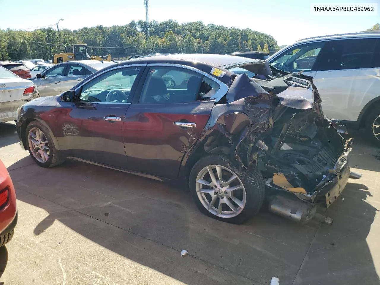 2014 Nissan Maxima S VIN: 1N4AA5AP8EC459962 Lot: 75825774