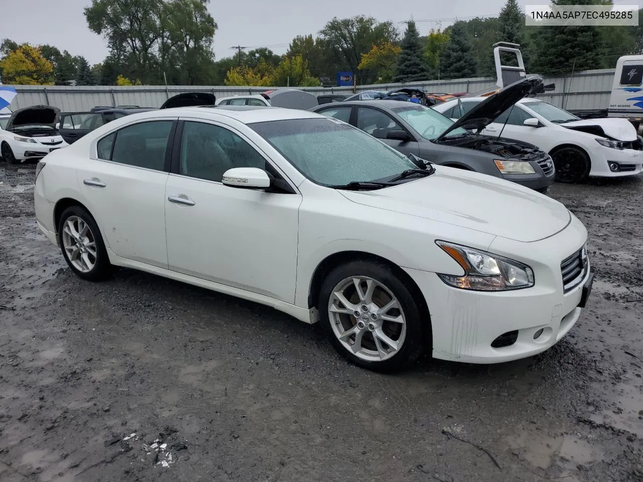 2014 Nissan Maxima S VIN: 1N4AA5AP7EC495285 Lot: 75850254