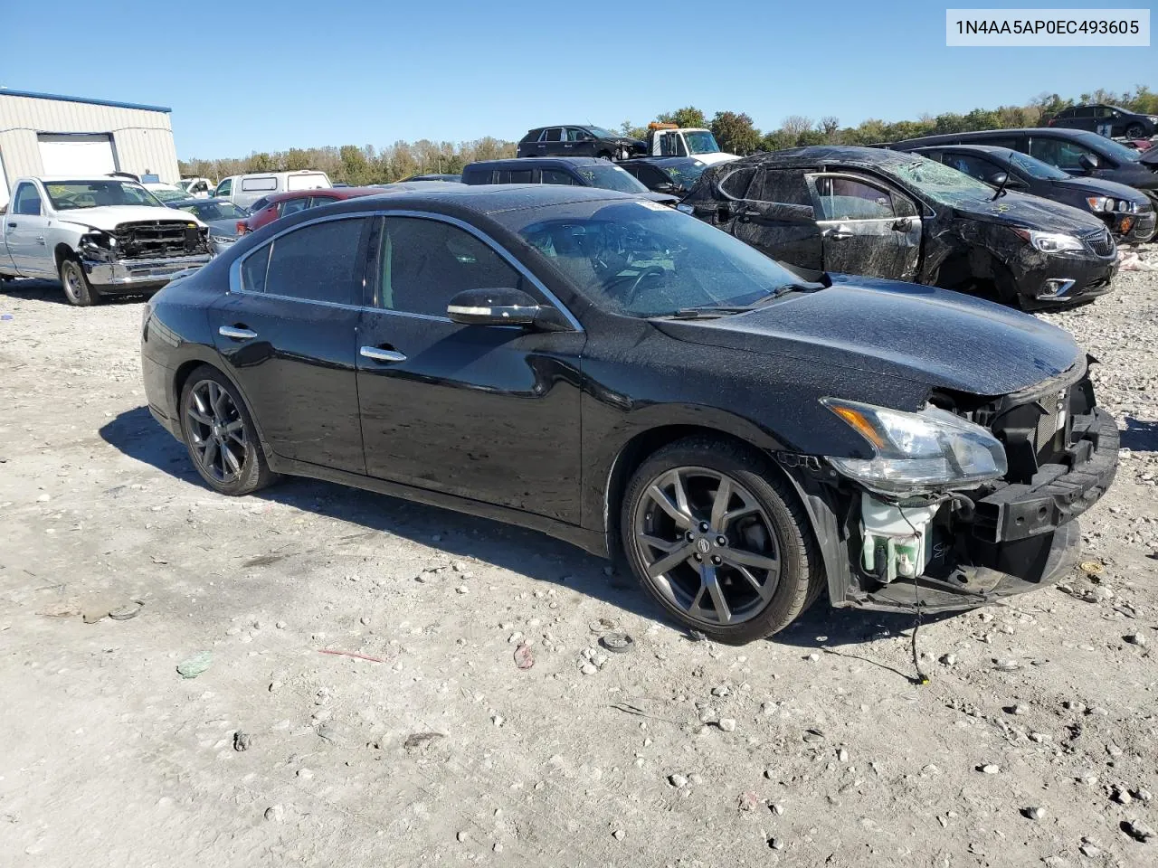 2014 Nissan Maxima S VIN: 1N4AA5AP0EC493605 Lot: 75851844