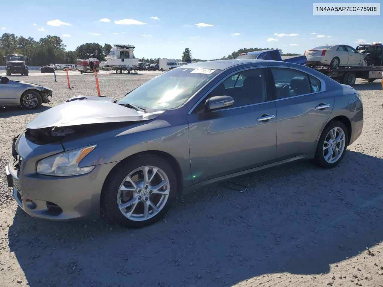 2014 Nissan Maxima S VIN: 1N4AA5AP7EC475988 Lot: 76009644