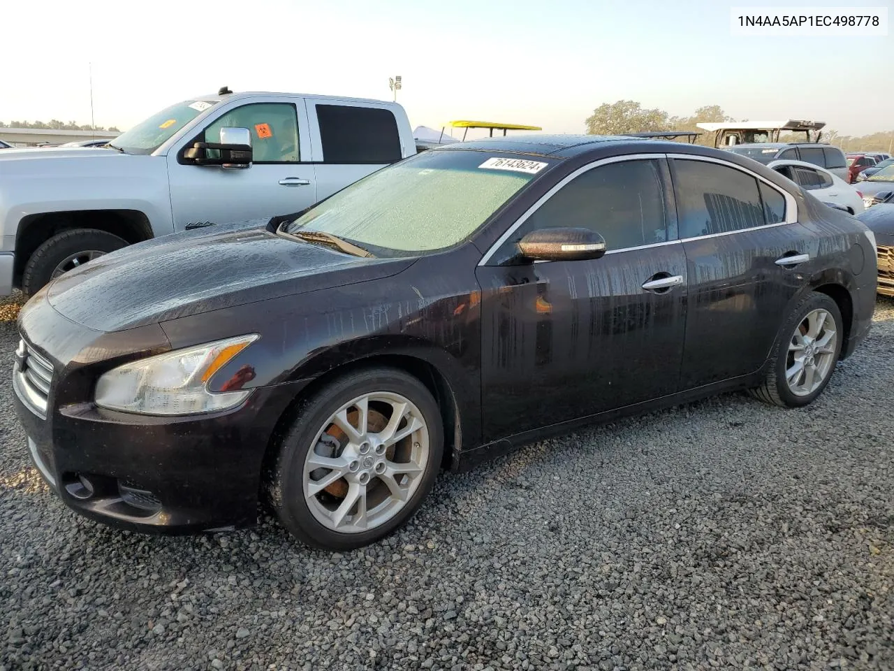 2014 Nissan Maxima S VIN: 1N4AA5AP1EC498778 Lot: 76143624