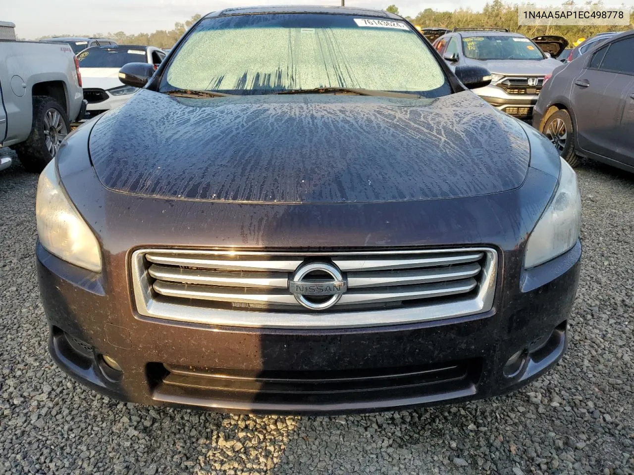 2014 Nissan Maxima S VIN: 1N4AA5AP1EC498778 Lot: 76143624