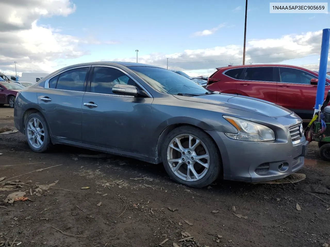 2014 Nissan Maxima S VIN: 1N4AA5AP3EC905659 Lot: 76251074