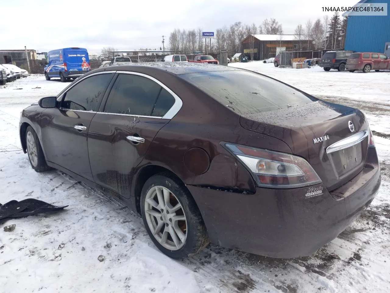 2014 Nissan Maxima S VIN: 1N4AA5APXEC481364 Lot: 76420774