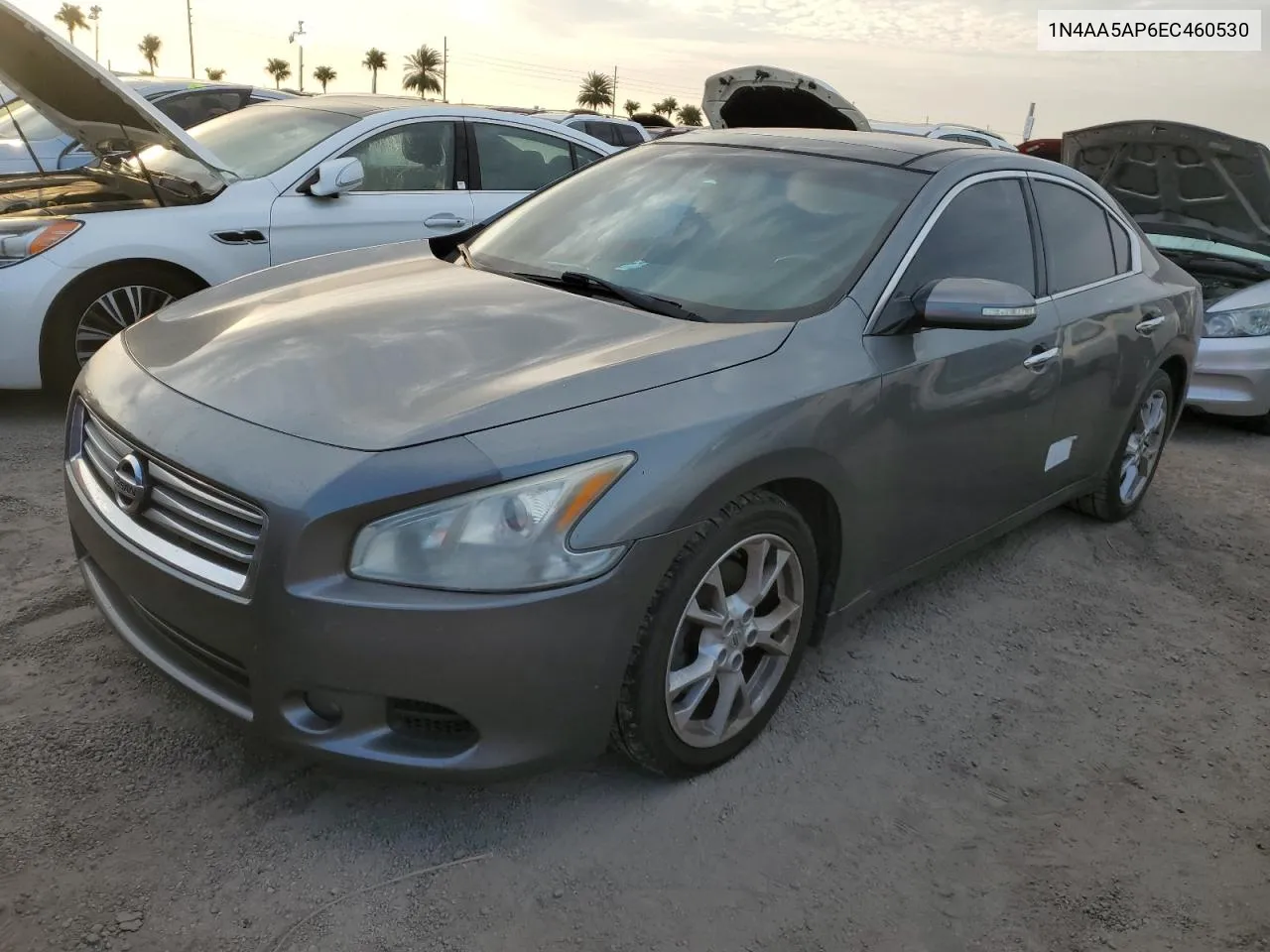 2014 Nissan Maxima S VIN: 1N4AA5AP6EC460530 Lot: 76591194