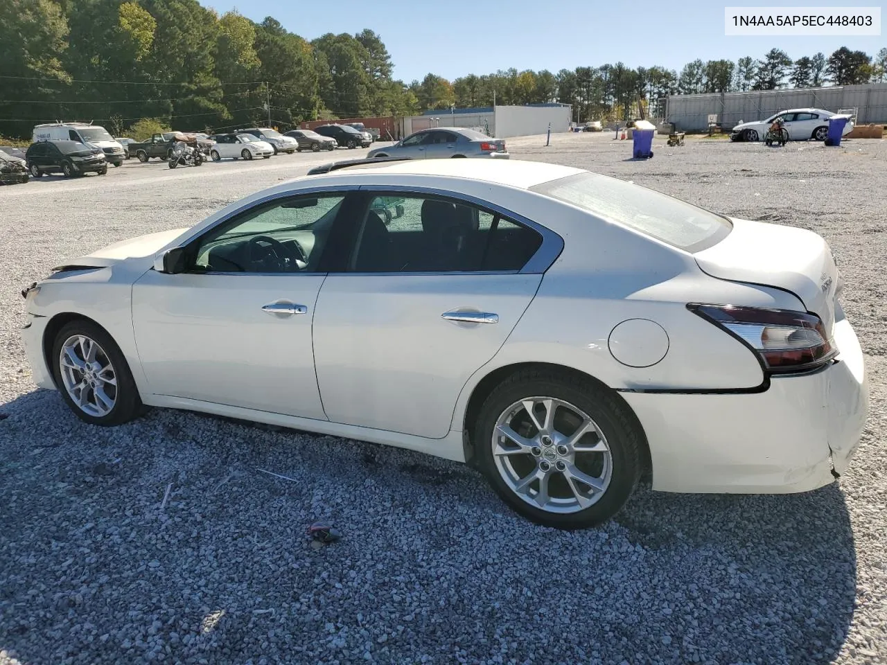 2014 Nissan Maxima S VIN: 1N4AA5AP5EC448403 Lot: 76637364