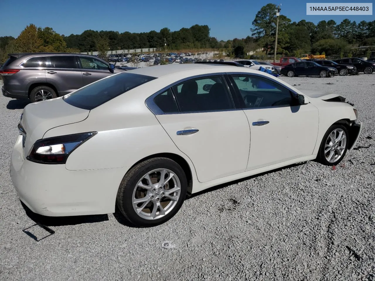 2014 Nissan Maxima S VIN: 1N4AA5AP5EC448403 Lot: 76637364