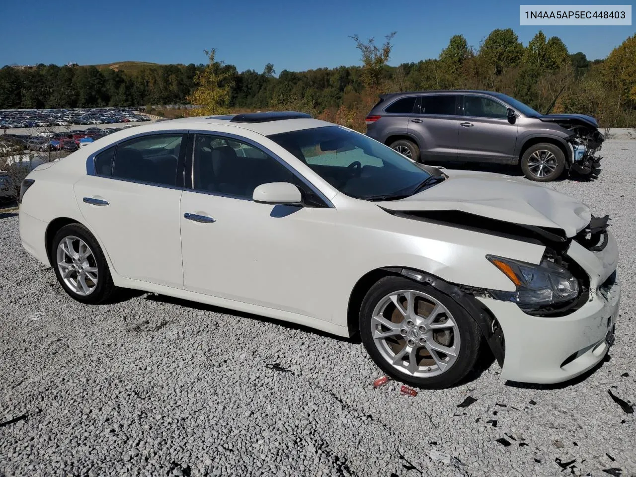 2014 Nissan Maxima S VIN: 1N4AA5AP5EC448403 Lot: 76637364