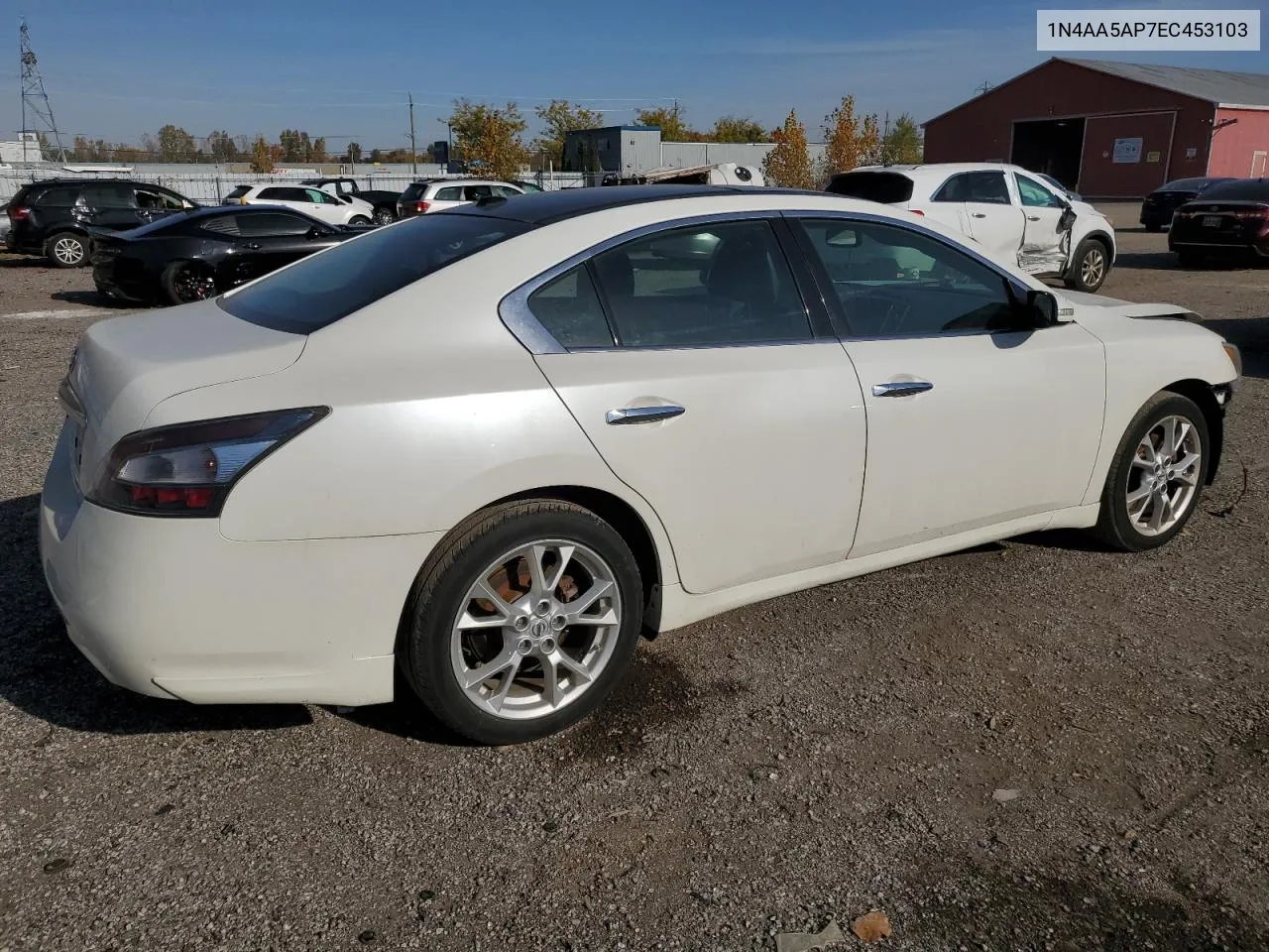 2014 Nissan Maxima S VIN: 1N4AA5AP7EC453103 Lot: 76719694