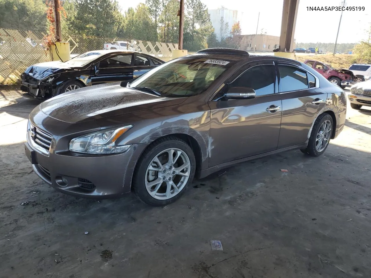 2014 Nissan Maxima S VIN: 1N4AA5AP3EC495199 Lot: 76883924