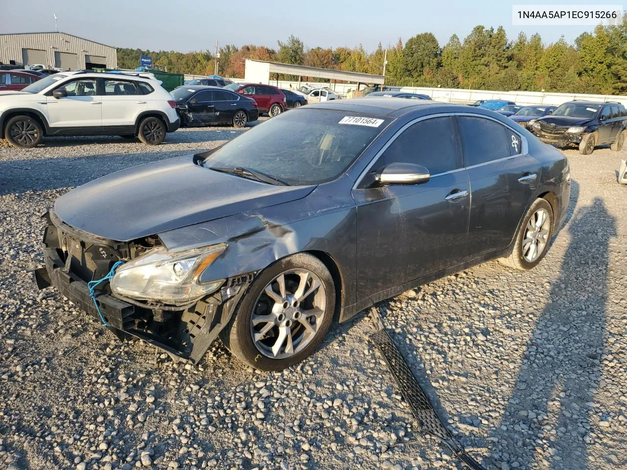 2014 Nissan Maxima S VIN: 1N4AA5AP1EC915266 Lot: 77101564