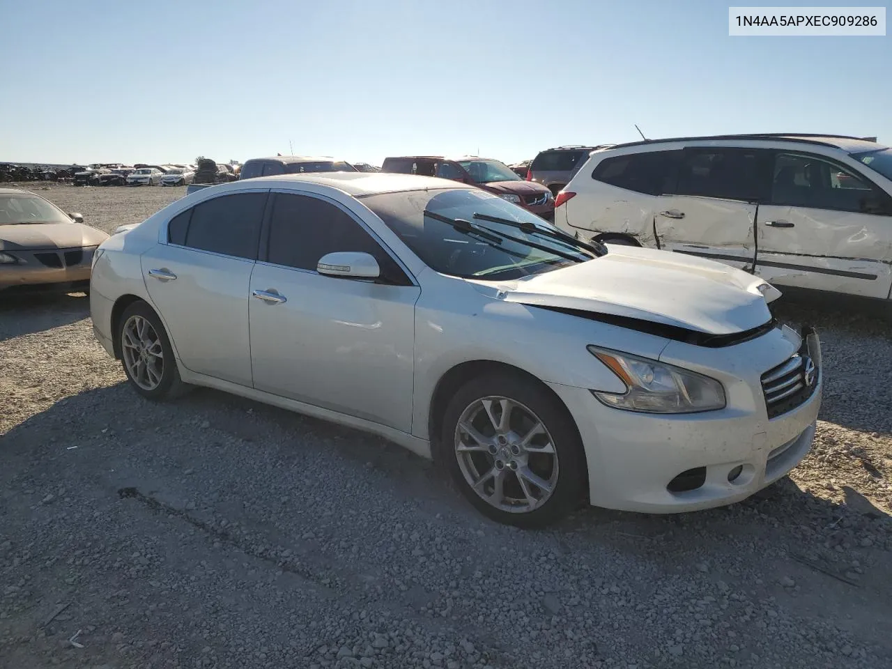 2014 Nissan Maxima S VIN: 1N4AA5APXEC909286 Lot: 77103964