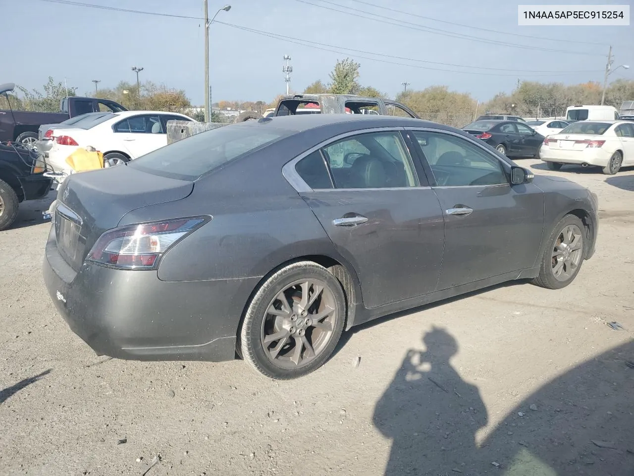 2014 Nissan Maxima S VIN: 1N4AA5AP5EC915254 Lot: 77428654