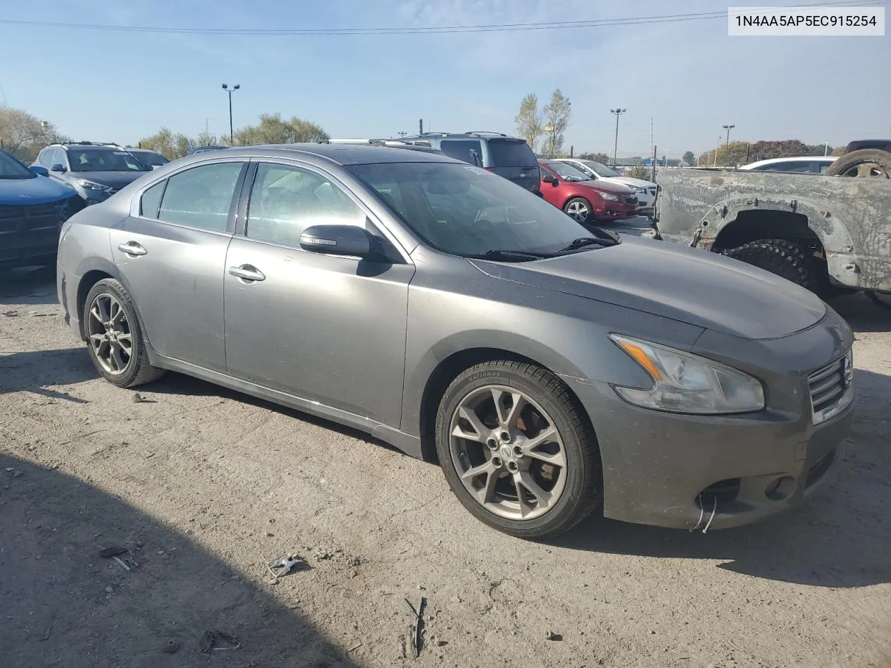 2014 Nissan Maxima S VIN: 1N4AA5AP5EC915254 Lot: 77428654