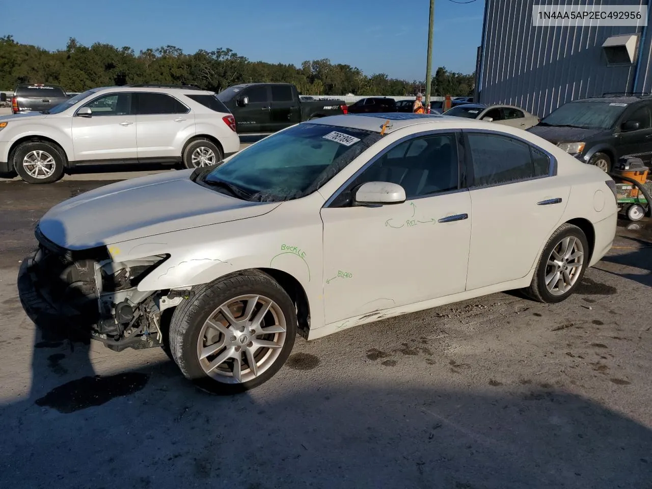 1N4AA5AP2EC492956 2014 Nissan Maxima S