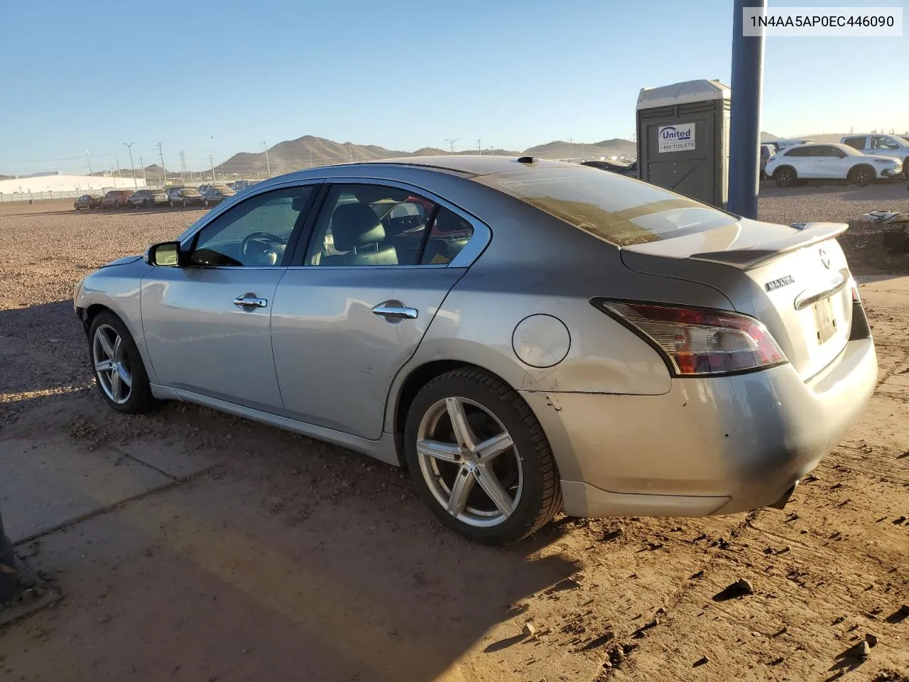 2014 Nissan Maxima S VIN: 1N4AA5AP0EC446090 Lot: 77707194