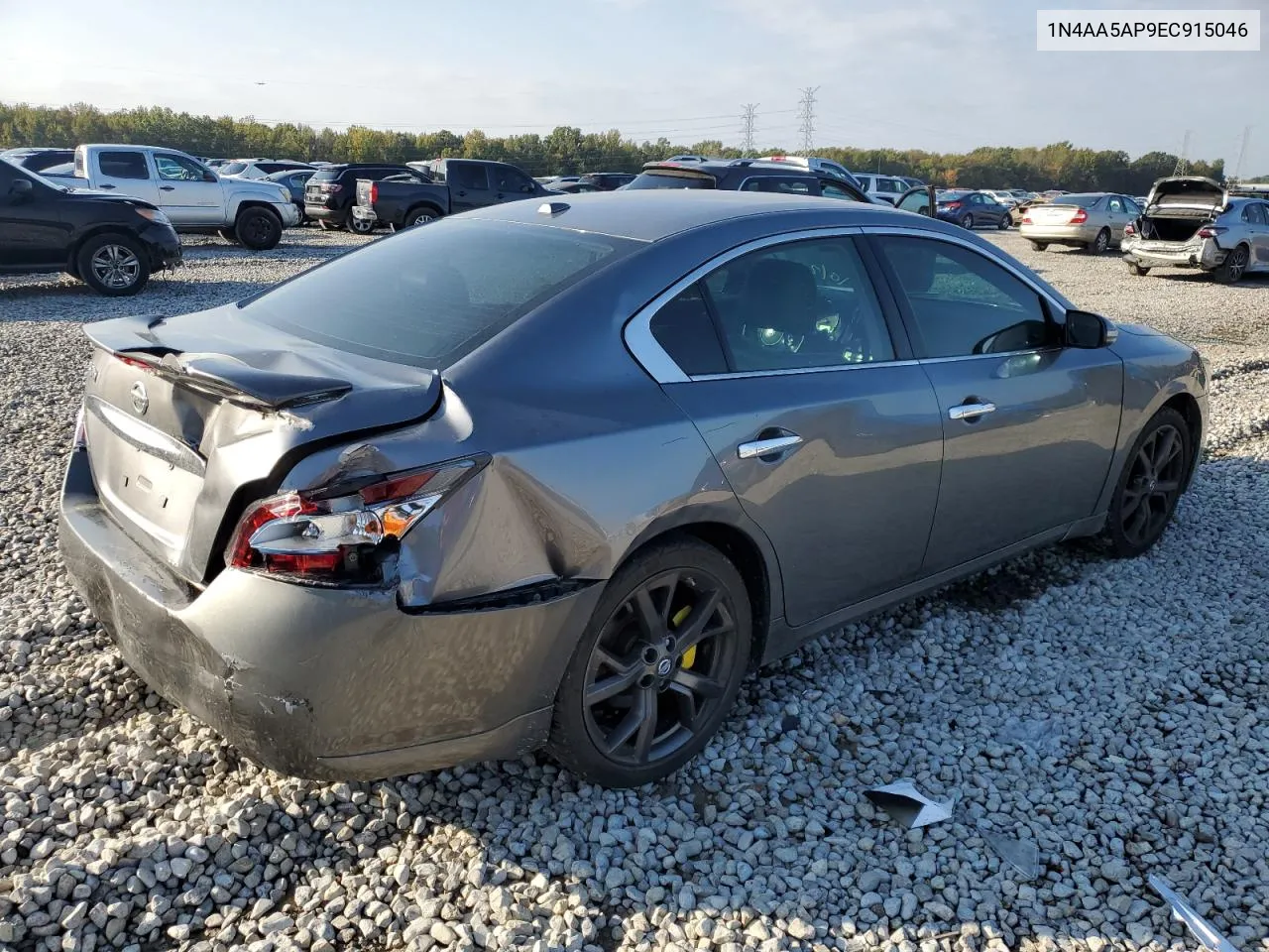 2014 Nissan Maxima S VIN: 1N4AA5AP9EC915046 Lot: 77746824