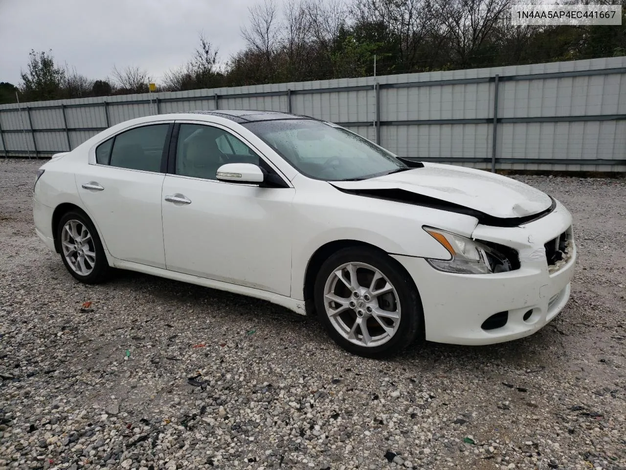 2014 Nissan Maxima S VIN: 1N4AA5AP4EC441667 Lot: 77797154