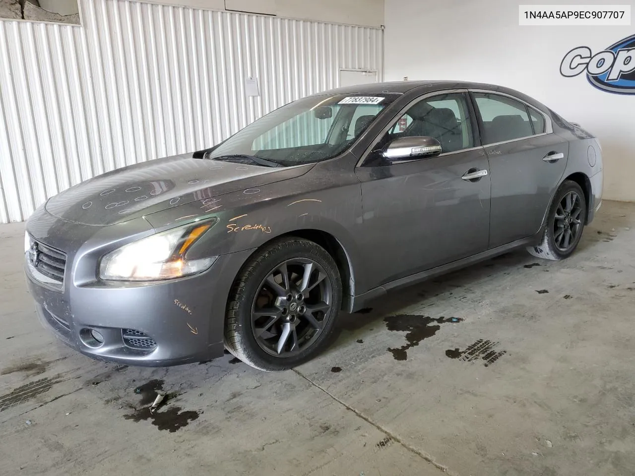 2014 Nissan Maxima S VIN: 1N4AA5AP9EC907707 Lot: 77837984