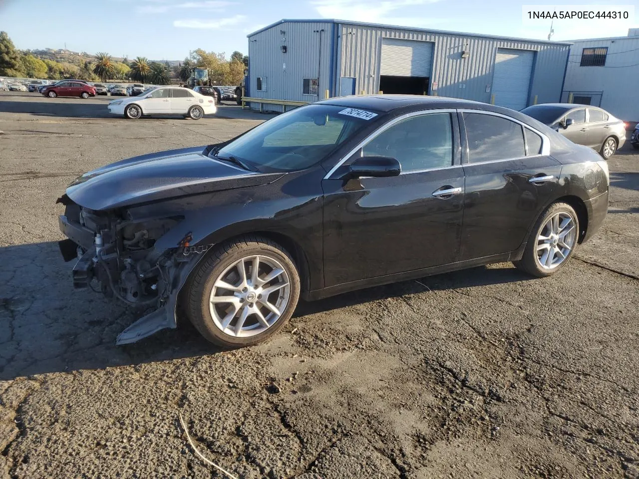 2014 Nissan Maxima S VIN: 1N4AA5AP0EC444310 Lot: 78214714